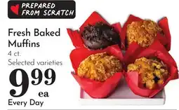 Pavilions Fresh Baked Muffins offer