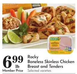 Pavilions Rocky Boneless Skinless Chicken Breast and Tenders offer