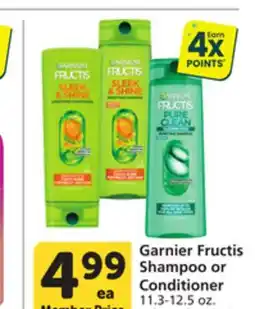 Pavilions Garnier Fructis Shampoo or Conditioner offer