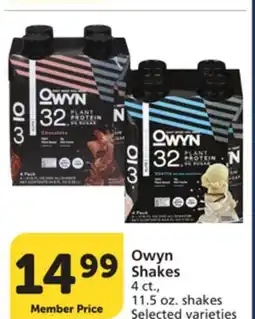 Pavilions Owyn Shakes offer