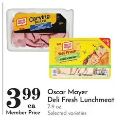 Pavilions Oscar Mayer Deli Fresh Lunchmeat offer