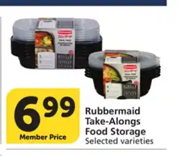 Pavilions Rubbermaid Take-Alongs Food Storage offer
