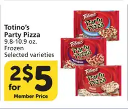 Albertsons Totino's Party Pizza offer
