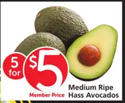 Albertsons Medium Ripe Hass Avocados offer