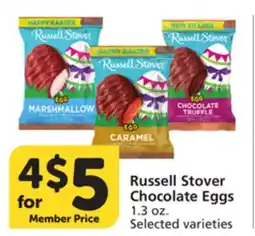 Albertsons Russell Stover Chocolate Eggs offer