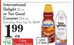 Pavilions International Delight 32 oz. or Too Good Creamer 25.4 oz offer