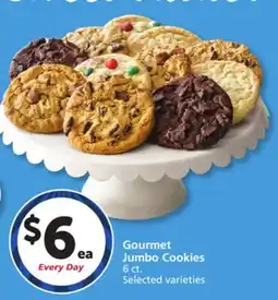 Albertsons Gourmet Jumbo Cookies offer