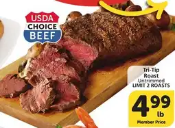 Albertsons Tri-Tip Roast offer