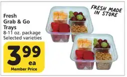 Albertsons Fresh Grab & Go Trays offer