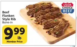 Albertsons Beef Flanken Style Rib offer