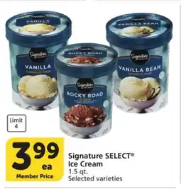 Albertsons Signature SELECT Ice Cream offer