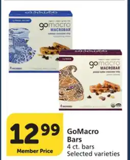 Albertsons GoMacro Bars offer