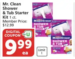 Albertsons Mr. Clean Shower & Tub Starter Kit offer