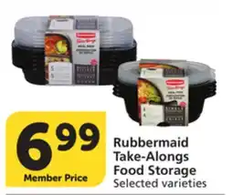 Albertsons Rubbermaid Take-Alongs Food Storage offer