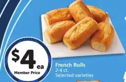 Albertsons French Rolls offer