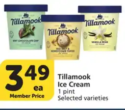 Vons Tillamook Ice Cream offer
