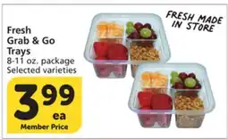Vons Fresh Grab & Go Trays offer