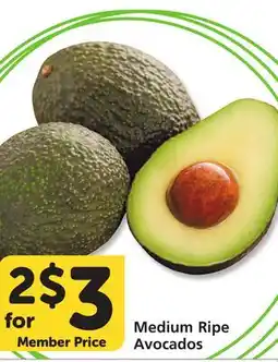 Vons Medium Ripe Avocados offer