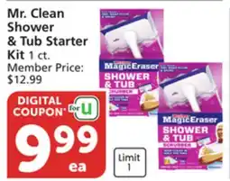 Vons Mr. Clean Shower & Tub Starter Kit offer