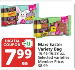 Vons Mars Easter Variety Bag offer