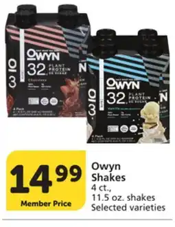 Vons Owyn Shakes offer
