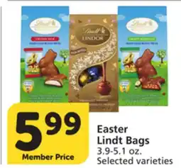 Vons Easter Lindt Bags offer