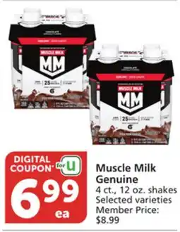 Vons Muscle Milk Genuine offer
