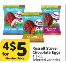 Vons Russell Stover Chocolate Eggs offer