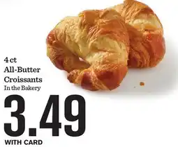 Mariano's 4 ct All-Butter Croissants offer