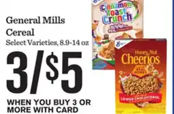 Mariano's General Mills Cereal offer