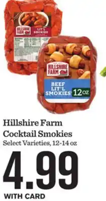 Mariano's Hillshire Farm Cocktail Smokies offer