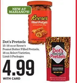 Mariano's Dot's Pretzels offer