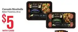 Mariano's Carando Meatballs offer