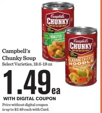 Mariano's Campbell's Chunky Soup offer