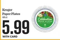 Mariano's Kroger Paper Plates offer