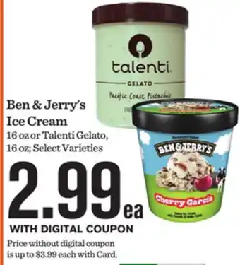 Mariano's Ben & Jerry's Ice Cream offer