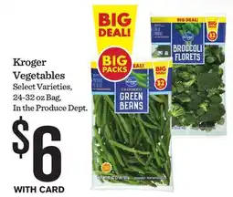 Mariano's Kroger Vegetables offer