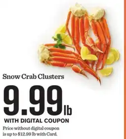 Mariano's Snow Crab Clusters offer
