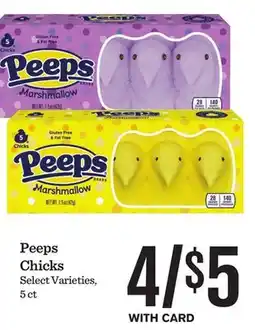 Mariano's Peeps Chicks offer