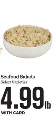 Mariano's Seafood Salads offer