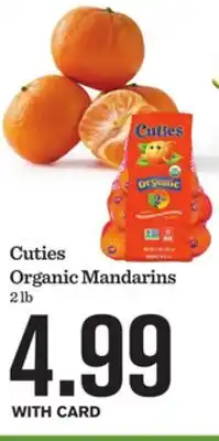 Mariano's Cuties Organic Mandarins offer