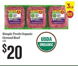 Mariano's Simple Truth Organic Ground Beef offer