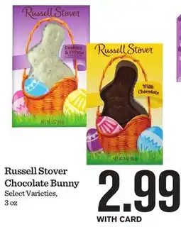 Mariano's Russell Stover Chocolate Bunny offer