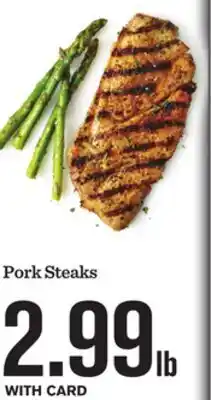 Mariano's Pork Steaks offer
