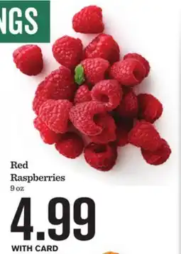 Mariano's Red Raspberries offer