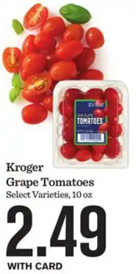 Mariano's Kroger Grape Tomatoes offer