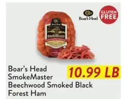 Fresh Thyme Boar's Head SmokeMaster Beechwood Smoked Black Forest Ham offer