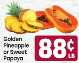 Tony’s Fresh Market Golden Pineapple or Swweet Papaya offer