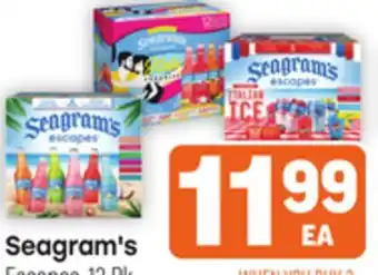 Tony’s Fresh Market Seagram's Escapes offer