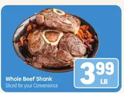 Tony’s Fresh Market Whole Beef Shank offer